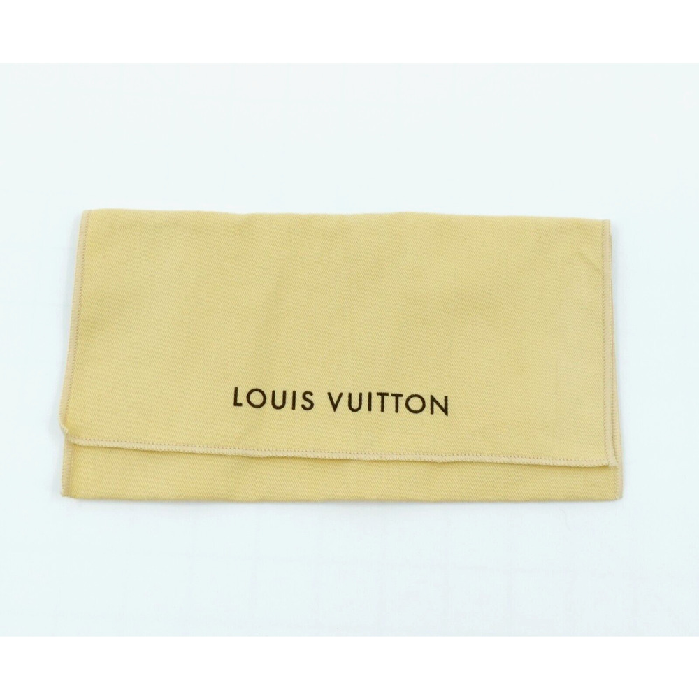 LOUIS VUITTON Dust Bag Size Small Beige Flap Accessories‎ 9" x 5"
